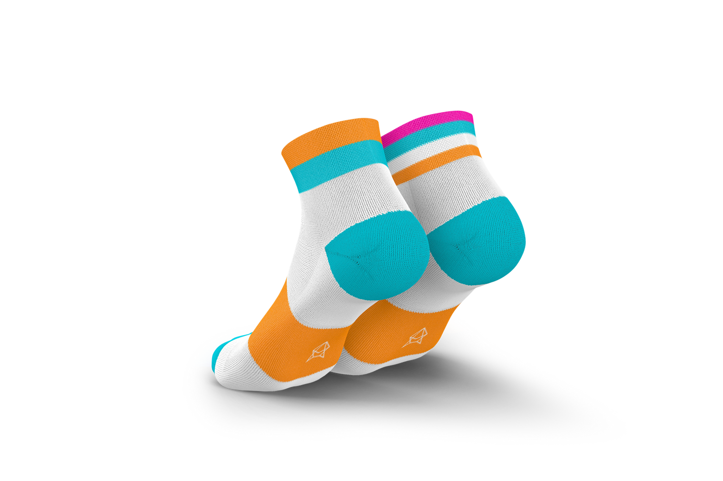 INCYLENCE RUNNING BANDS SHORT CYAN ORANGE