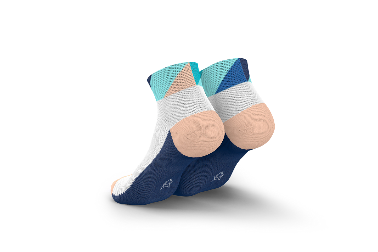 INCYLENCE RUNNING POLYGONS SHORT NAVY MINT