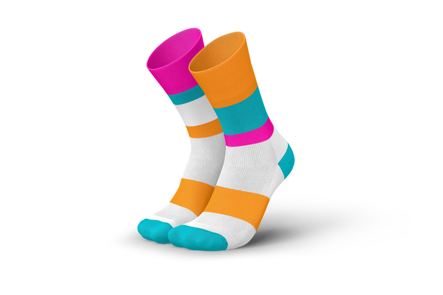 Running Bands Cyan Orange