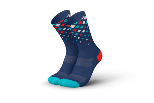 Running Crystals Navy Cyan Inf