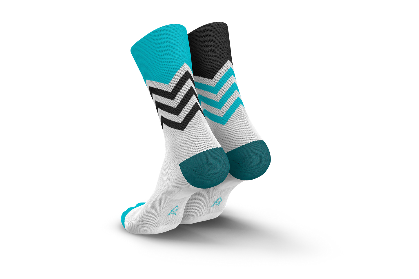 INCYLENCE RUNNING VOLTS CYAN BLACK