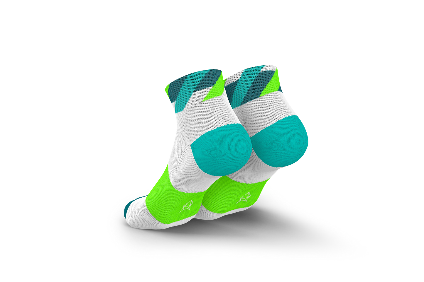 Running Loops Short White Gree