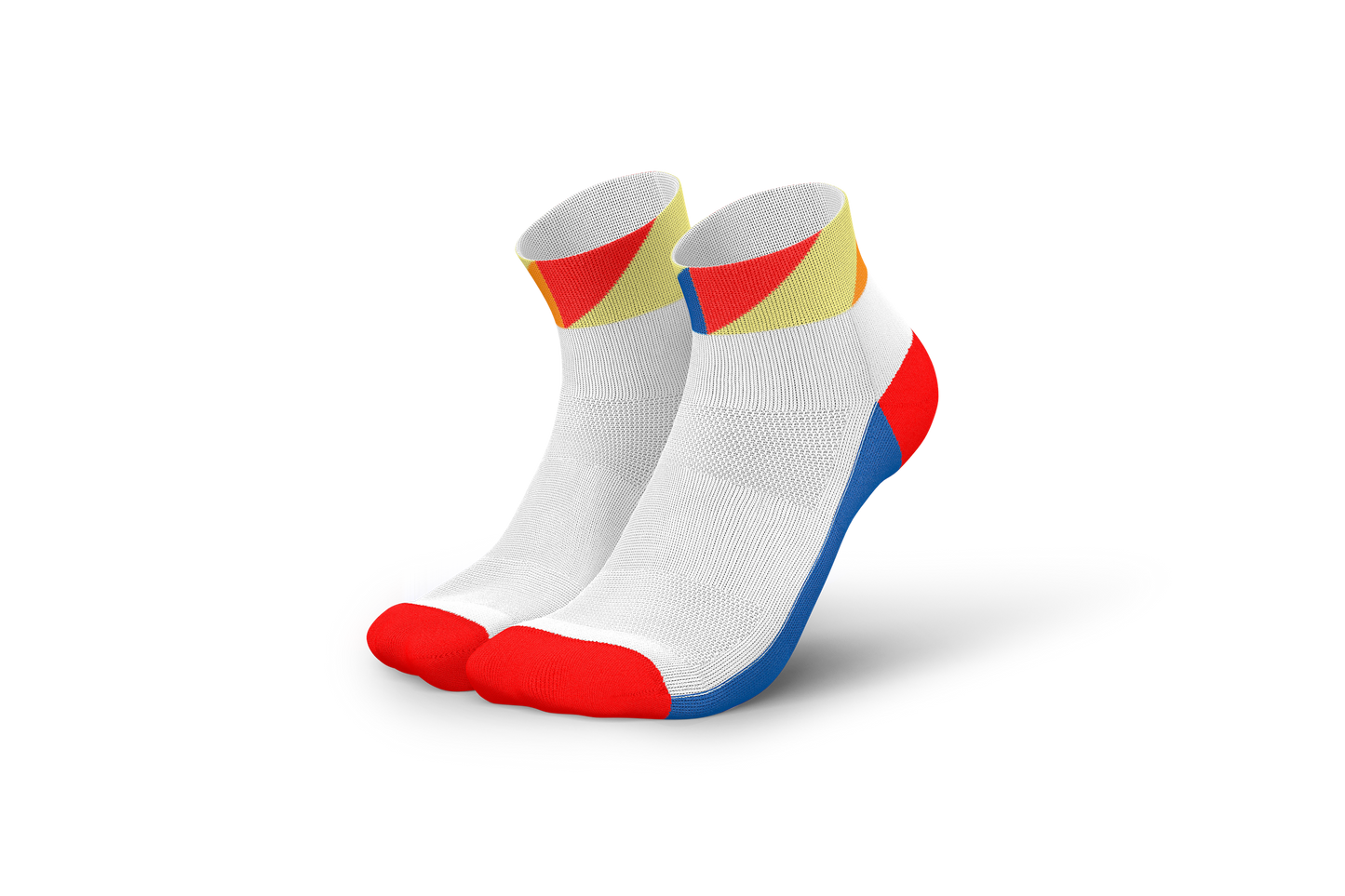 INCYLENCE RUNNING POLYGONS SHORT BLUE INFERNO