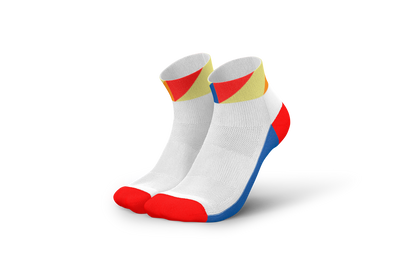 INCYLENCE RUNNING POLYGONS SHORT BLUE INFERNO