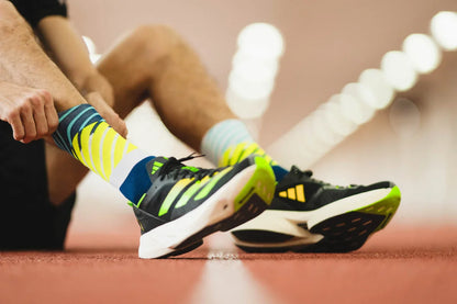 Running Diagonals Navy Canary