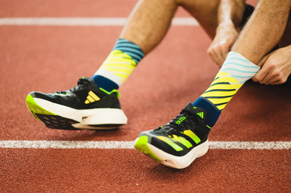 Running Diagonals Navy Canary